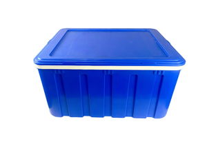 식품 등급 플라스틱 85L 내구성 재사용 가능 보온 쿨러 박스 피크닉 해변용 캔 보관 기능 포함 날씨 저항성 신선 보관 - Product Image 6