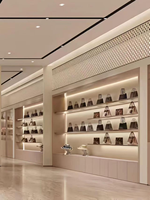 Conception de Magasin de Vêtements RZ Modern Retail : Aménagement Commercial, Dessin de Rendu 3D, Idées de Design pour Magasin de Vêtements et Sacs