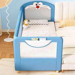 <span class=keywords><strong>Lit</strong></span> d'appoint convertible JINS Cartoon Montessori <span class=keywords><strong>avec</strong></span> <span class=keywords><strong>barrière</strong></span> de protection pour enfants de <span class=keywords><strong>2</strong></span> à 5 <span class=keywords><strong>ans</strong></span> dans la chambre des enfants - Product Image 1