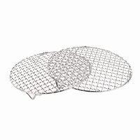 Accessoires de barbecue : Petite grille en treillis métallique antiadhésive en acier inoxydable résistante à la chaleur pour cuisson extérieure