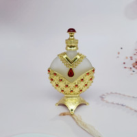Parfum pour femme Gold Arabia 12ml 30ml, Eau de Toilette du Moyen-Orient, flacon en verre, parfum frais et attrayant, flacon compte-gouttes pour huile parfumée, cadeau