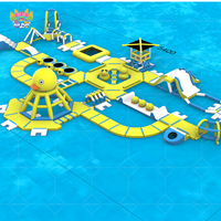 0.9mm PVC flottant gonflable pour jeux d'eau Aqua Park pour mer et lac parc aquatique amusant pour adultes et enfants