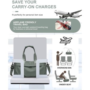 Sac de sport personnalisé imperméable Sac de sport de voyage pour la plage Yoga Équipement de fitness personnalisé - Product Image 3