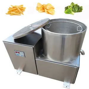 2021 GRANDE Automatic Centrifugal Vegetable Deoiling Machine Snacks Deoiling Machine Fried Plantain Chip Oil Removal Machine