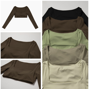 Yoke 2024 Vêtements pour femmes Loungewear sans couture Sportswear Recyclé Athleisure Yoga Gym Ensemble Fitness pour femmes - Product Image 3