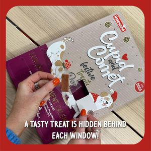 <span class=keywords><strong>Calendario</strong></span> de <span class=keywords><strong>Adviento</strong></span> de Navidad personalizado golosinas para mascotas caja de regalo de Cuenta Regresiva impermeable y portátil para perros y <span class=keywords><strong>gatos</strong></span> con impresión en relieve - Product Image 3