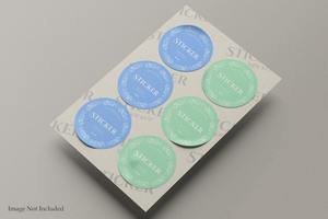 New type of self-adhesive, strong waterproof, environmentally friendly label <b>stickers</b> for food and groceries - Custom printing f - Product Image 4