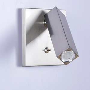 Luxury Modern LED Wall <b>Sconce</b> Square Linear Shade Warm White CCT Bedside Background <b>Light</b> Golden Body for Hotel Bedrooms - Product Image 4