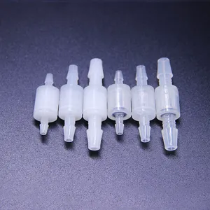 Válvula de retención de resorte de plástico pequeña, micro válvula unidireccional, SCV1602CVL, fabricante