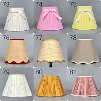 Abat-jour en bambou et rotin, abat-jour en tissu, personnalisation OEM et ODM, tissage pour lampe de table LED, décoration de lampe de bureau
