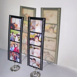 Marque-page Kpop en PVC transparent personnalisé, réutilisable, avec motif <span class=keywords><strong>de</strong></span> dessin animé, pour film photographique, fabriqué en usine - Product Image 2