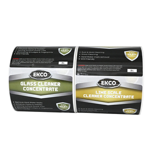 Etichetta autoadesiva personalizzata con Logo personalizzato etichetta autoadesiva personalizzata in vinile con stampa di lamina d'oro rotolo di PVC etichetta di imballaggio per alimenti naturali - Product Image 3