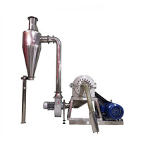 Broyeur à marteaux électrique automatique pour sorgho, céréales, sel, pierre, maïs, coquillages, en acier inoxydable SUS304, pour le traitement chimique