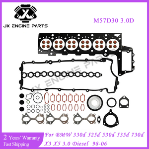 Kit de Reconstrucción de Motor M57, Juego Completo de Juntas de Culata para <span class=keywords><strong>BMW</strong></span> <span class=keywords><strong>3.0</strong></span> 330d/330Cd/330xd/525d/X3/X5 3.0L 3.0T Diésel M57D30/M57N - Product Image 2