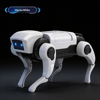 Jouet robot électrique pour enfants, chien mécanique à piles, chiot électrique de simulation, animal de compagnie intelligent, puzzle pour garçons et filles
