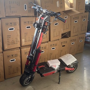 Trottinette pliable d'extérieur haute puissance à double motorisation, vitesse maximale 45 km/h, pour l'approvisionnement direct transfrontalier - Product Image 2