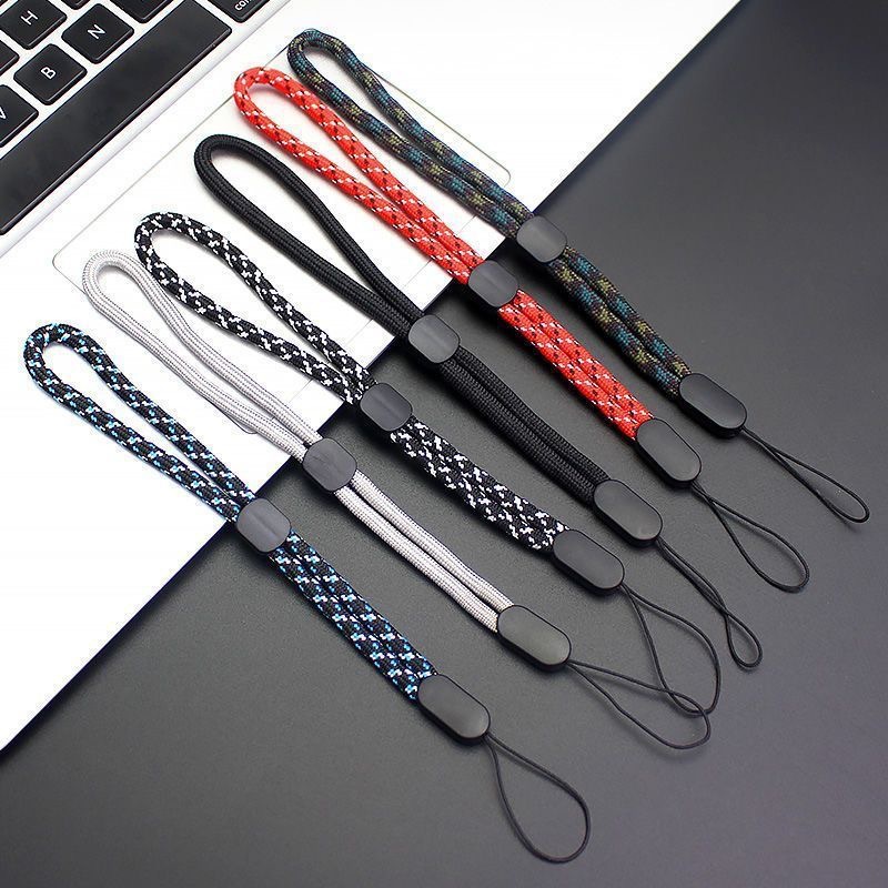 Factory Wholesale Hand Wrist Lanyard Strap Polyester Mobile Phone Strap Classic Keychains Camera GoPro Holders