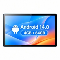 Yeni En İyi Sekiz Çekirdekli İş Profesyonel Dokunmatik Ekranlı Tablet PC WiFi 10.1 İnç Android 14 4GB 64GB 6000mAh
