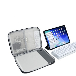 Pu Da Kinh Doanh Dây Kéo Điện Tử Tổ Chức Du Lịch 7.9 10.9 12.9 Inch Máy Tính Xách Tay Máy Tính Xách Tay Máy Tính Bảng Tay Áo Trường Hợp Túi Cho <span class=keywords><strong>Ipad</strong></span> - Product Image 5