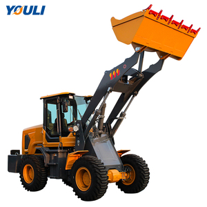 Youli Mini <strong>Loader</strong> China Made <strong>Wheel</strong> <strong>Loader</strong> 4 <strong>Wheel</strong> Drive Tractor 1000kg Front <strong>Loader</strong> - Product Image 3