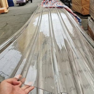 Plastic <strong>Sheets</strong> Transparent <strong>Ceiling</strong> Lighting Roof Polycarbonate Sunroof PC Tiles - Product Image 1