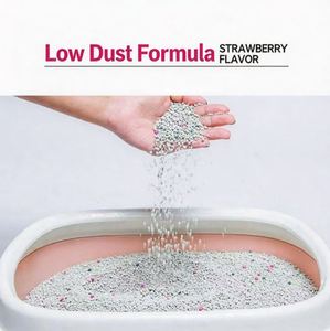 BENJIE Litière pour chat en bentonite 2.0 micro-poussière, parfum lavande, 5L, avec charbon actif sphérique agglomérant, favori des animaux de compagnie - Product Image 3