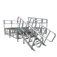 Scène de spectacle extérieure de grande taille avec structure en aluminium en promotion