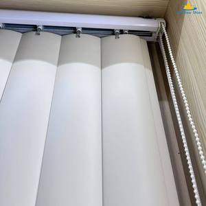 Persianas Verticales Venecianas de PVC de Alta Calidad con Cordón y <span class=keywords><strong>Cadena</strong></span>, Cortinas de Tela para Ventanas con Apertura Unidireccional - Product Image 4