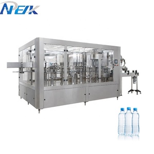 6000 botellas por hora automática botella de PET botella de agua mineral de máquinas de llenado de línea de producción - Product Image 1
