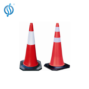 Linh hoạt tam giác cao su phản chiếu sticker cho giao thông Cone cảnh báo giao thông sản phẩm - Product Image 5