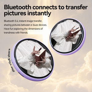 Placa de Identificación para Personal del Ministerio, Equipo de Adoración, Pantalla LED, Pin de Identificación para Pastor, AI Beambox, EBadge, Modelo Nano, Plástico ABS, 360x360 - Product Image 4