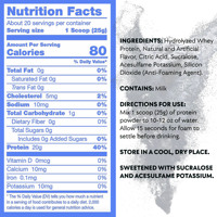 MOQ más bajo Clear Whey Isolate Protein Powder Soporte para el crecimiento muscular Suplemento sanitario Protein Powder Formulado para mujeres Hombres