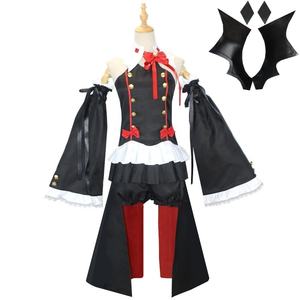 Costume de cosplay complet Krul Tepes de l'<span class=keywords><strong>anime</strong></span> <span class=keywords><strong>Seraph</strong></span> <span class=keywords><strong>of</strong></span> <span class=keywords><strong>the</strong></span> <span class=keywords><strong>End</strong></span> (Owari No <span class=keywords><strong>Seraph</strong></span>) 2026, avec perruque, robe et accessoires, idéal pour Halloween - Product Image 1