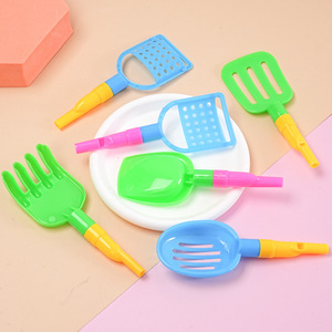 Children's Cartoon <b>Whistle</b> Shovel Musical Instrument Plastic Toy for Kindergarten Kids New Creative Small Gift - Product Image 4