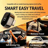 Adaptateur sans fil 2-en-1 Mini CarPlay et Android Auto pour transformer le CarPlay filaire d'origine en version sans fil