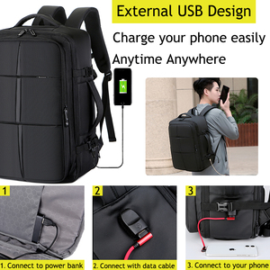 Men Laptop <b>Backpacks</b> <b>Waterproof</b> Bags USB Fashion Zipper Travel Bag Quality Student <b>Backpack</b> for Summer - Product Image 2