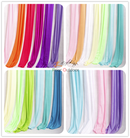 Tissu de soie de yoga aérien de fitness préalable 20 mètres/18.3 M en nylon anti-gravité pour l'acrobatie aérienne, les arts du cirque, la danse aérienne