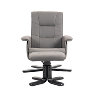 Fauteuil inclinable en cuir PU de style moderne de qualité supérieure