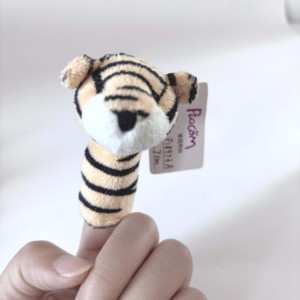 Fabricante OEM, Juguete de Peluche de <span class=keywords><strong>Tigre</strong></span> Personalizado de Alta Calidad, Marioneta de Dedo de Peluche, Regalo para Fiestas, Juguetes Educativos de Peluche para Niños - Product Image 1