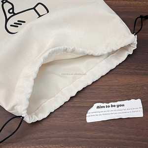 Sac à poussière à cordon personnalisé imprimé pour sac à main en tissu, sous-vêtements, casquette, chaussures, sèche-cheveux, emballage, sacs cadeaux de luxe - Product Image 4