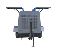 Compresseur à vis pour moteur diesel 50kw 8bar 5m ³/min capacité Compresseur d'air portable Compresseur d'air à vis pour moteur diesel mobile