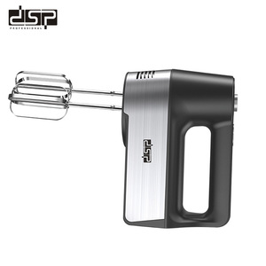 Batidora de Mano Eléctrica DSP de 5 Velocidades con Doble Varilla para Cocina y Repostería, Color Plata y Negro - Product Image 5