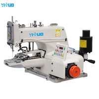 Machine à Coudre pour Boutons YS-1377D à Entraînement Direct, Point de Chaînette Simple Fil