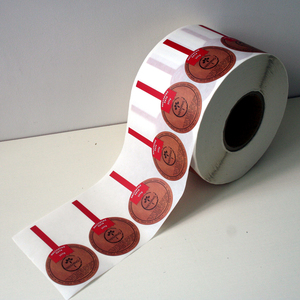Tùy chỉnh in nhãn cuộn nhãn dán in Offset máy OEM phim cán cho bao bì không thấm nước in ấn nhãn dán - Product Image 1