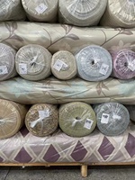 Liquidation vente Jacquard occultant fenêtre rideau tissu Premium tissé élégant teint occultant fenêtre rideau tissu élégant