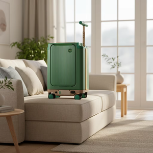 <span class=keywords><strong>Valise</strong></span> à roulettes automatique avec homologation cabine, chariot en aluminium, grande capacité - Product Image 3