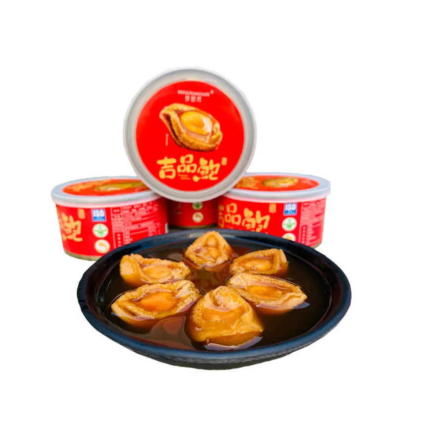 Wholesale Delicious Chinese Seafood in cans canned meat Abalone