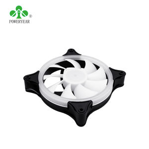Poweryear 12025 <span class=keywords><strong>12v</strong></span> พัดลมระบายความร้อนหม้อน้ำคอมพิวเตอร์, พัดลมระบายความร้อน3ชุดระบายอากาศพัดลม RGB 120มม. ออร่าซิงค์สำหรับเคสพีซี - Product Image 4