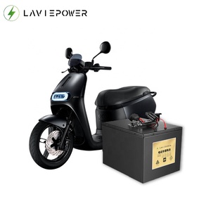 แบตเตอรี่รถยนต์ LiFePo4 แบบกำหนดเองได้ 24V 36V 48V 52V 60V 72V 30ah 40Ah 60Ah แบตเตอรี่ลิเธียมไอออนแบบชาร์จได้ 60 โวลต์ - Product Image 2