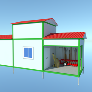 Bungalow <span class=keywords><strong>Casa</strong></span> Prefabricada <span class=keywords><strong>Casa</strong></span> Contenedor Home Pod Beach Hut Container Backyard <span class=keywords><strong>Shein</strong></span> Venta en línea K House - Product Image 3